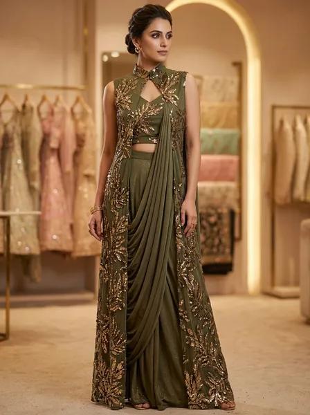 Designer Saree Set