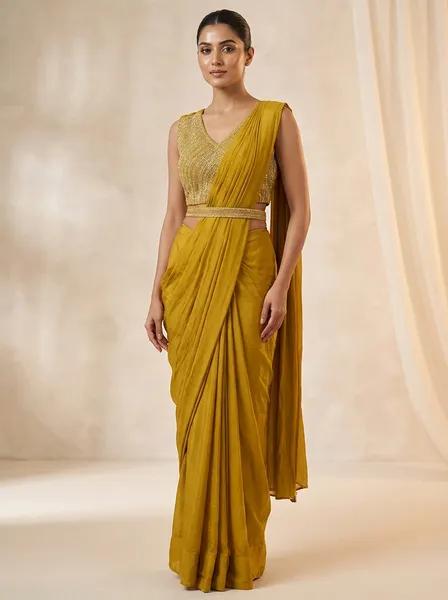 One-piece saree